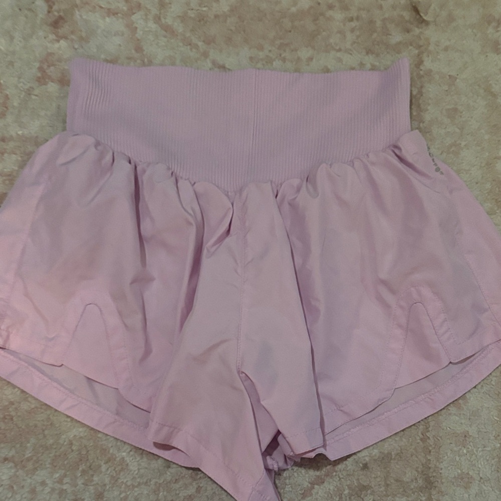 Size small free people movement pink shorts